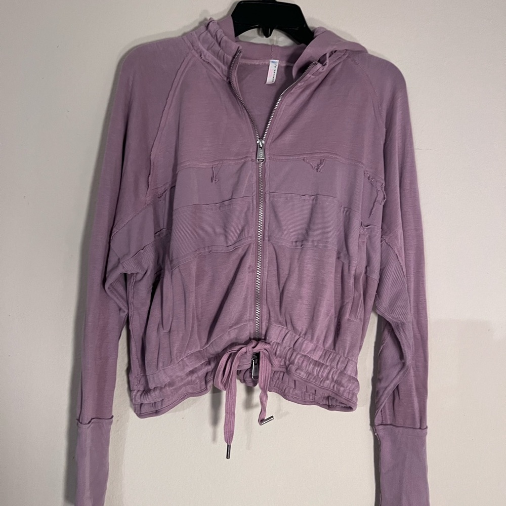 Free people , hoodie , zipper